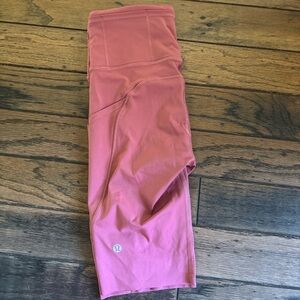 Lululemon Shorts with side pockets, trimmed in length by Lululemon store.